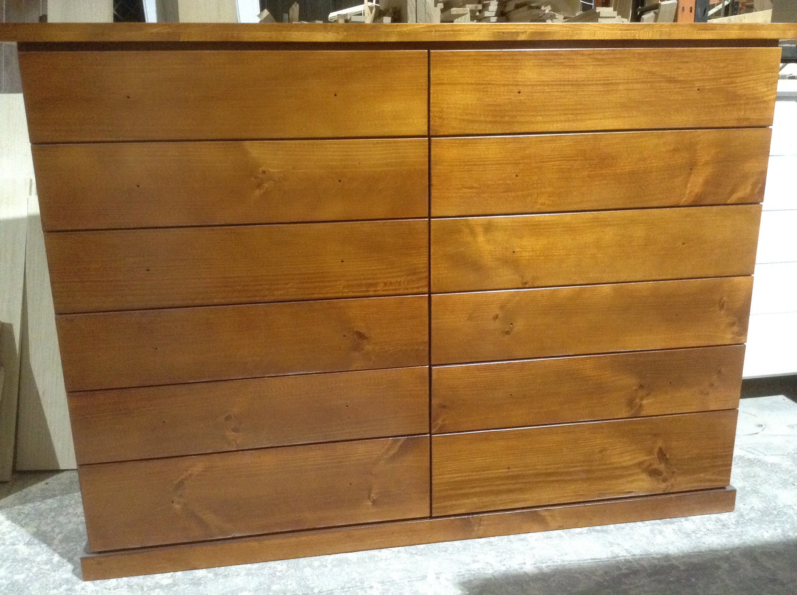 Urban 12 drawer 1800 wide chest of drawers